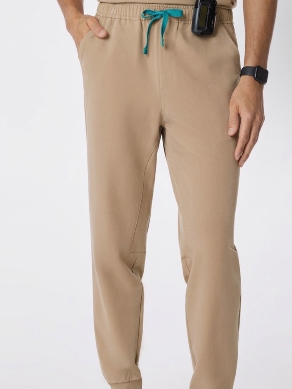 FIGS Tansen Men's Scrub Jogger Pants - Tan / Khaki, Size 3XL